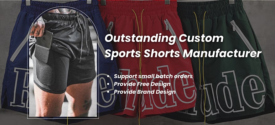 Outstanding Custom Sports Shorts Manufacturer